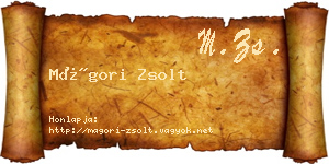 Mágori Zsolt névjegykártya